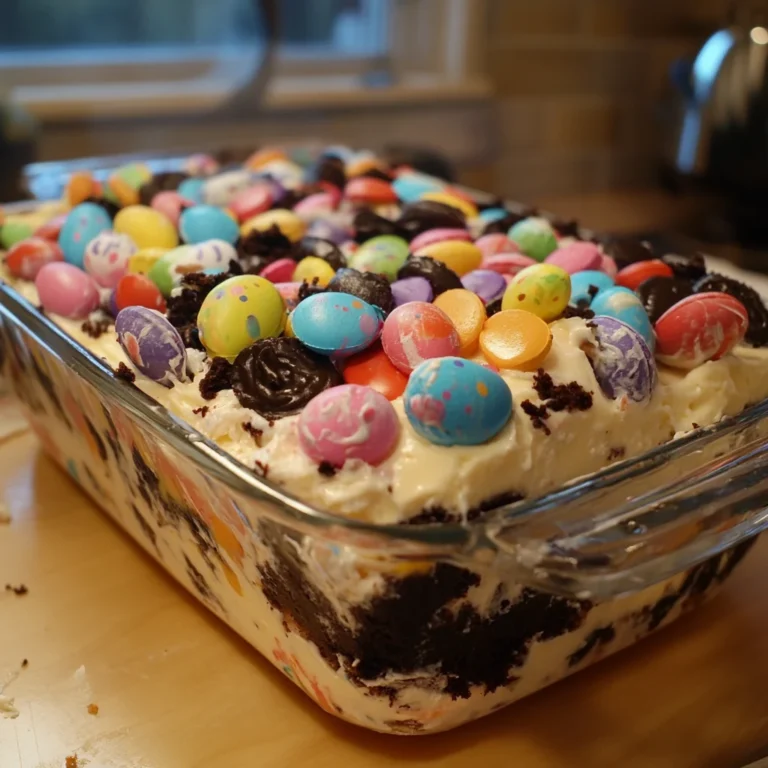 Easter Dirt Cake Casserole