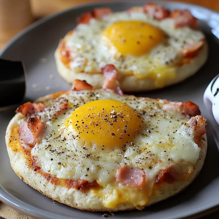 English Muffin Breakfast Pizza